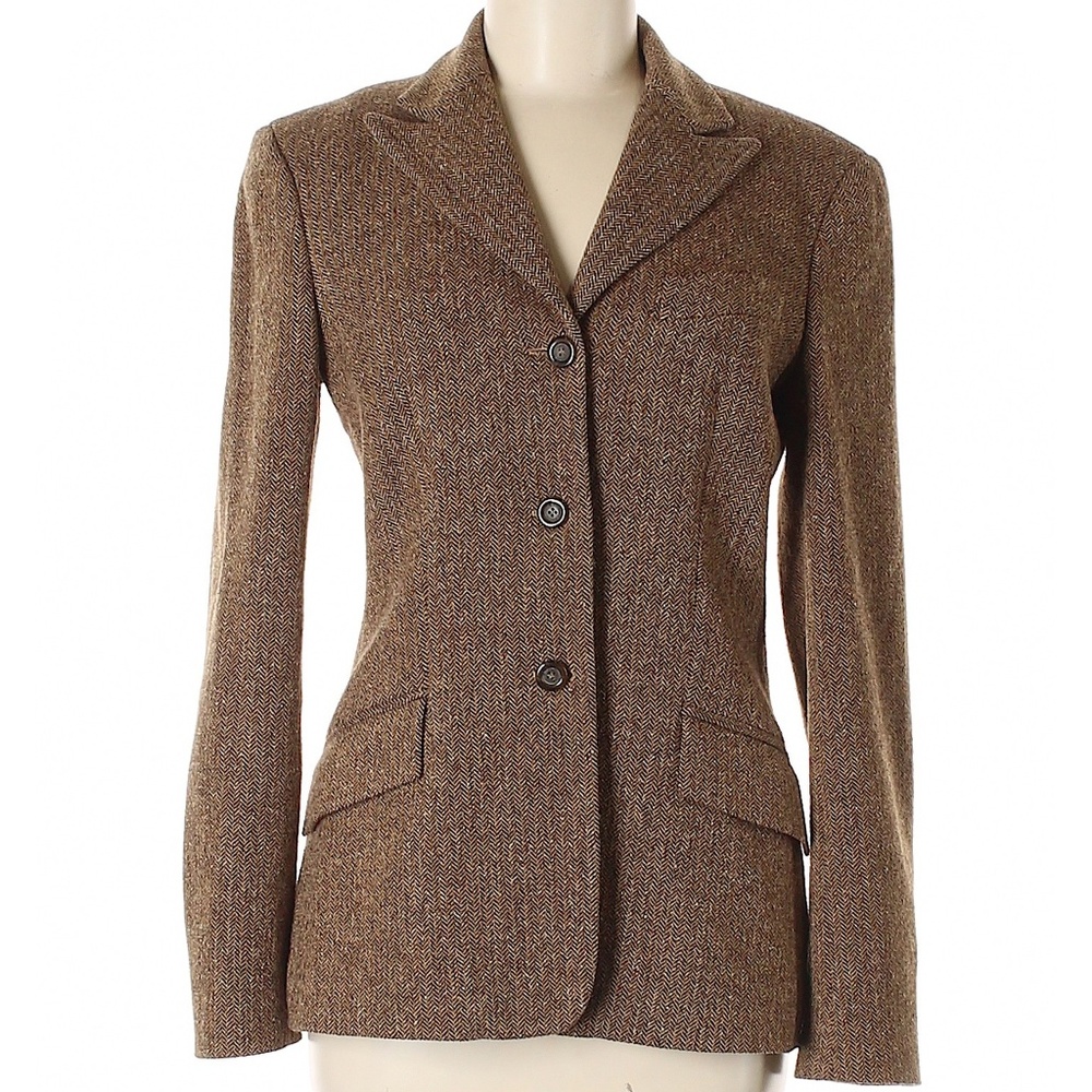 D&G Dolce & Gabbana Virgin Wool Silk Blazer